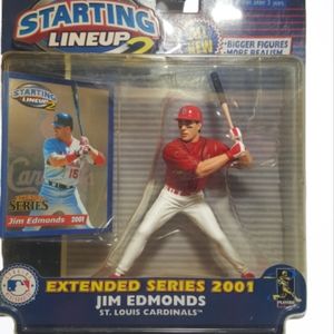 2001 Starting Lineup Jim Edmonds.